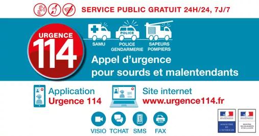 114, appel d'urgence pour sourds et malentendants